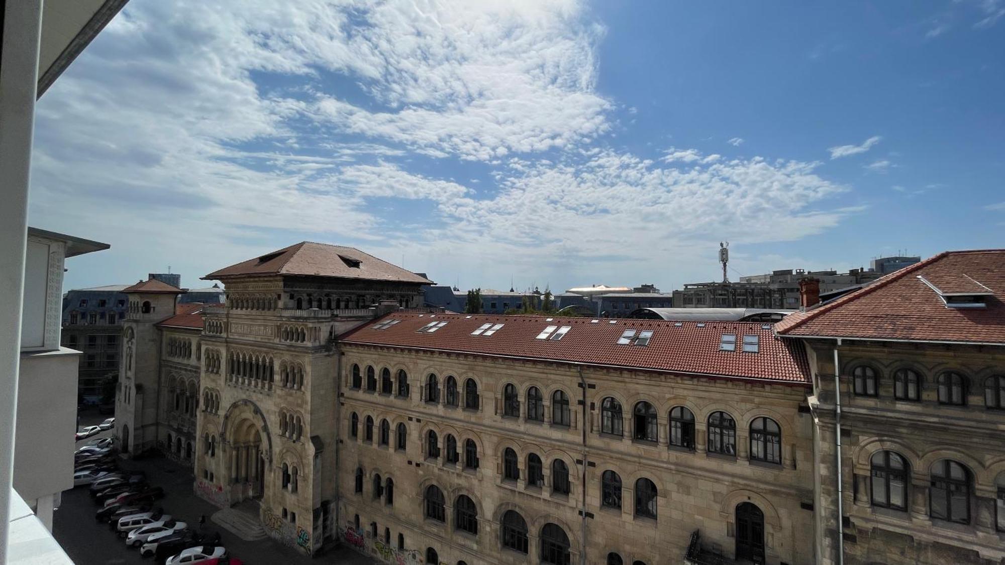 Terrace Balcony Downtown Delight Old Town Oasis City Center Universitate Square Old Town Bukarest Eksteriør billede